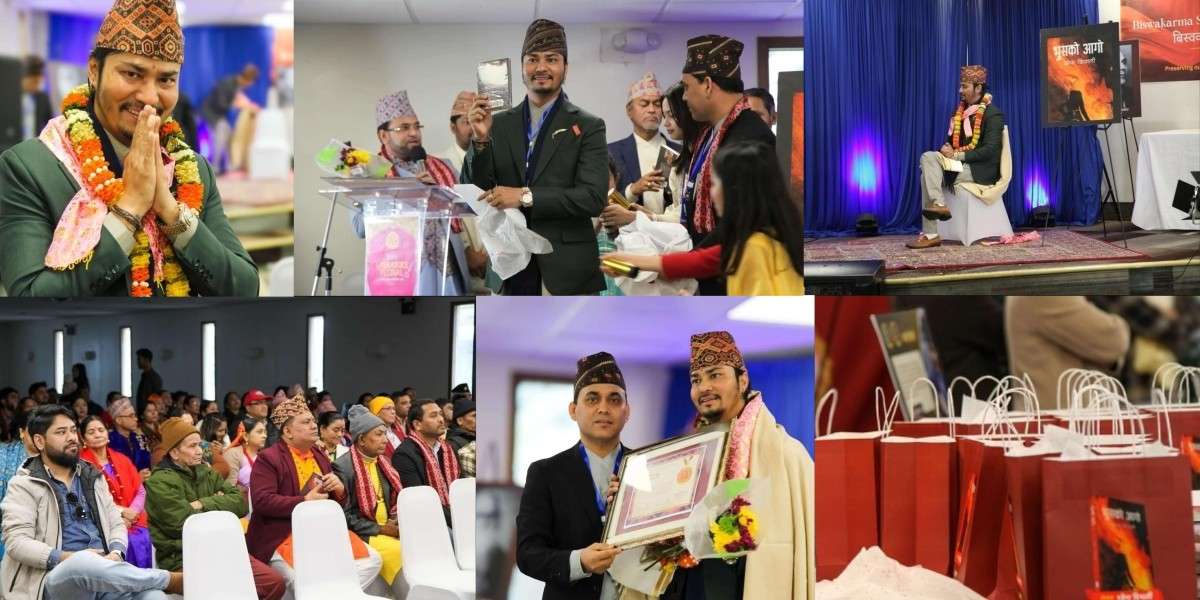  "Nepali Novel Bhusko Ago Launched Amidst Cultural Celebration in Columbus, Ohio"